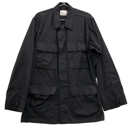 美品◆アメリカ軍 バトル デザイン ユニフォーム BDU コンバット ジャケット 357 97年製 メンズ サイズ SMALL ブラック US Army 【AFA13】