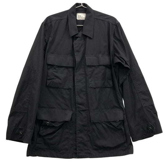 美品◆アメリカ軍 バトル デザイン ユニフォーム BDU コンバット ジャケット 357 97年製 メンズ サイズ SMALL ブラック US Army 【AFA13】