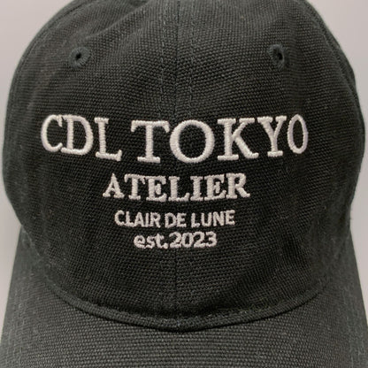 シーディーエル キャップ ワンポイントロゴ ユニセックスブラック ユニセックス サイズM CDL TOKYO【AFI20】