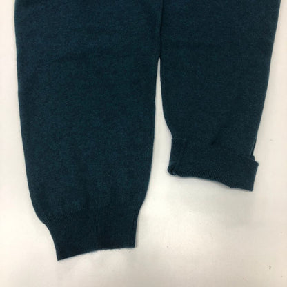 新品同様◆キャッシュ＆バルバ モンゴリアン カシミヤ ニット セットアップ OMCST001 グリーン サイズ2 Cash & Barba 【AFG1】