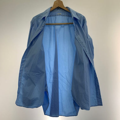 中古◆アプレッセ 長袖シャツ 25SA-02-08H メンズ サイズ3 ブルー A.PRESSE 【AFB3】