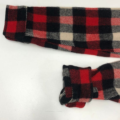 美品◆ウールリッチ シャツジャケット 70年代 三角タグ チェック ウール メンズ サイズS wool rich 【AFA16】