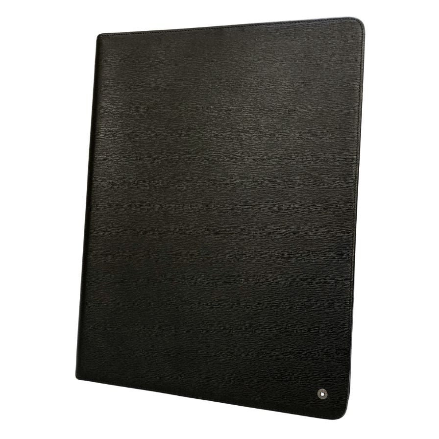 モンブラン ノートカバー レザー ブラック MONTBLANC【AFB53】【中古】