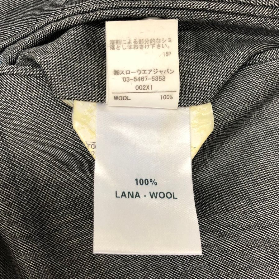 インコテックス パンツ スラックス ウール100% SUPER100'S SLIM FIT メンズ グレー サイズ44 Incotex 【AFB42】