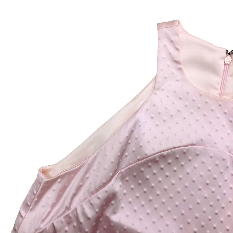 極美品◆ジャストカヴァリ  ノースリーブワンピース  レディース 2014 サイズ40 ピンク Just Cavalli 【AFB22】