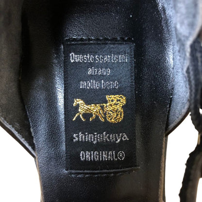 新宿屋 レザーパンプス オーストリッチ 4740-085 23.5cm レディース shinjukuya 約23.5cm【7F2-1】