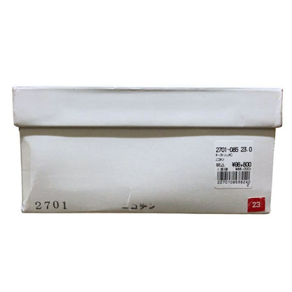 新宿屋 レザーパンプス オーストリッチ 2701-085 ブラウン 23cm レディース shinjukuya 約23.0cm【7F3-3】