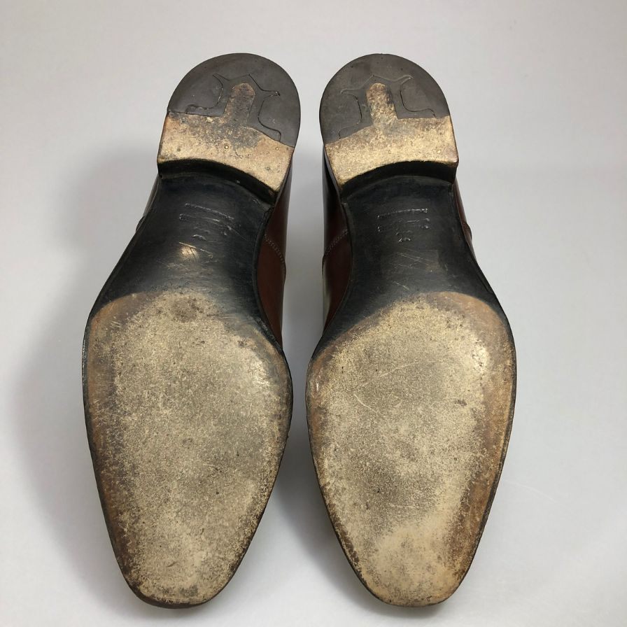 ジョンロブ ストレートチップ フィリップ2 カーフ ブラウン メンズ UK7E 7000ラスト JOHN LOBB PHILLIP2 ビジネスシューズ 約26.0cm【LA】【中古】