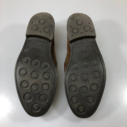 バーカー ローファー 4314FW12 スエード ブラウン サイズUK7F Barker 約26.0cm【AFC51】