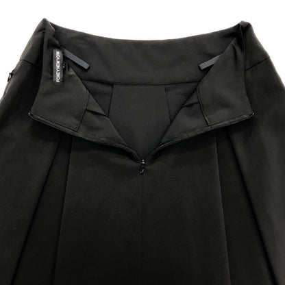 フォクシーニューヨーク スカート フレア 膝丈 18661 ブラック レディース サイズ38 FOXEY NEWYORK【AFB41】