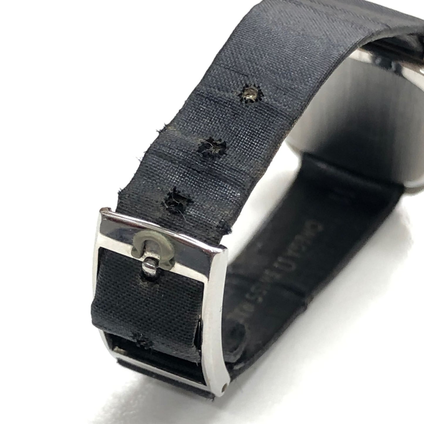 オメガ 腕時計 デビル クオーツ スクエア 白文字盤 レディース OMEGA【AFI7】