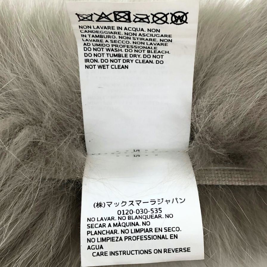 マックスマーラ フォックス 襟巻 レディース MAXMARA【AFF19】