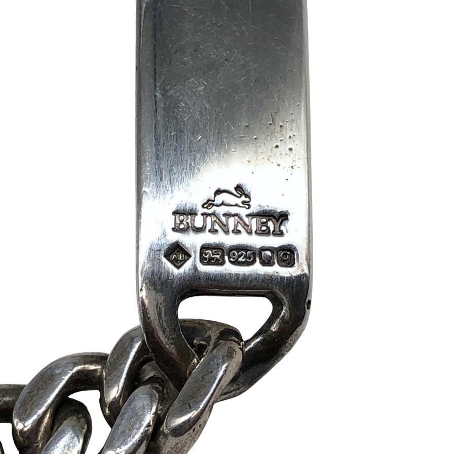 バニー IDブレスレット シルバー925 36.5g BUNNEY – ストック