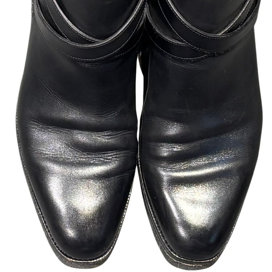 フラテッリ ジャコメッティ ジョッパーブーツ FG337 カーフ ブラック サイズ39 メンズ F.LLI GIACOMETTI ブーツ 約24.0cm【LA】【中古】