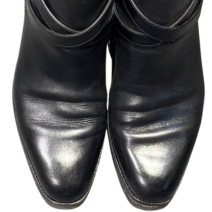 フラテッリ ジャコメッティ ジョッパーブーツ FG337 カーフ ブラック サイズ39 メンズ F.LLI GIACOMETTI ブーツ 約24.0cm【LA】【中古】