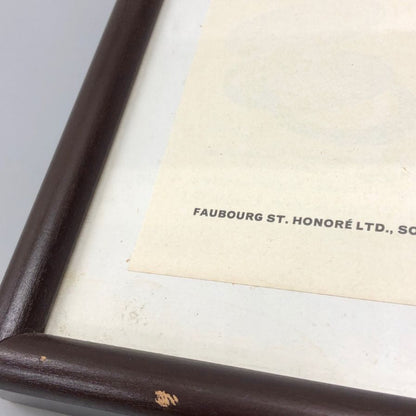 エルメス ポスター トラベルバック 1930年代 ヴィンテージ 額付き HERMES【AFE13】【中古】