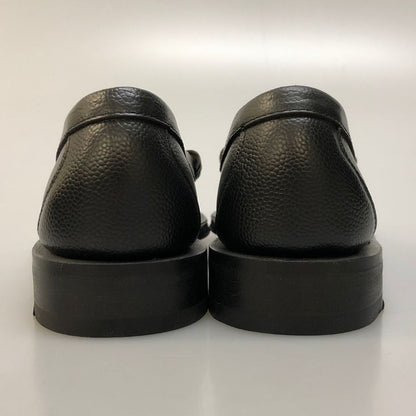 ジーエイチバス ローファー ウィージャンズ ラーソン シボレザー サイズ6 メンズ ブラック G.H.Bass&Co. WEEJUNS LARSON ローファー 約24.0cm【LA】【中古】