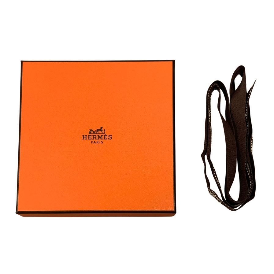 エルメス ハンカチ コットン100% ブルー系 レディース HERMES