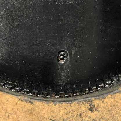 エンツォ ボナフェ プレーントゥ スエード レザーコンビ メンズ サイズ8 ネイビー Enzo Bonafe 約26.0cm【AFC3】