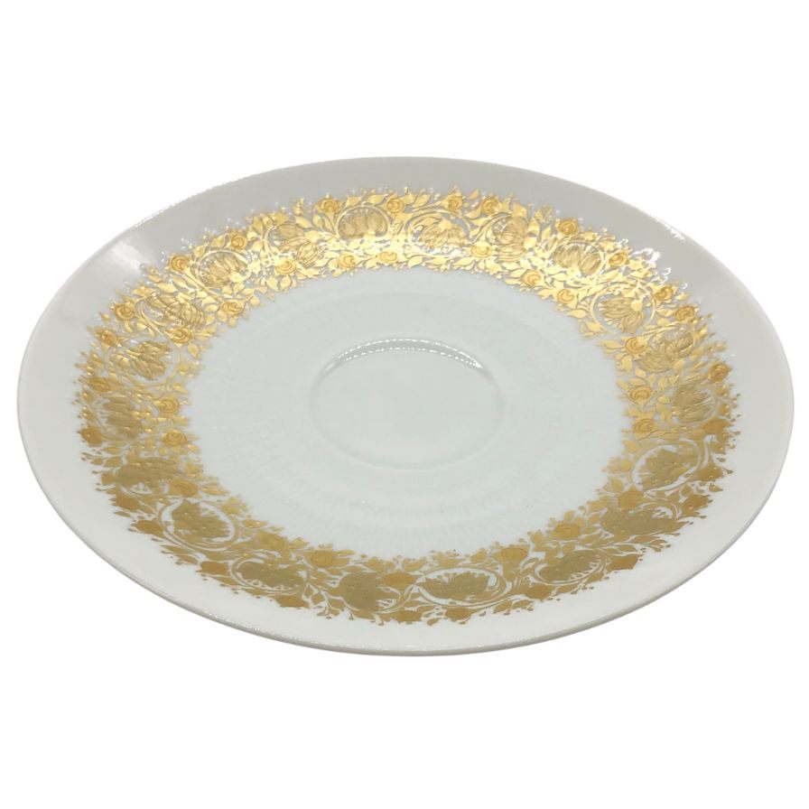 ローゼンタール スタジオライン ティーカップ&ソーサー ホワイト 3客セット Rosenthal studio-line【AFI21】【中古】