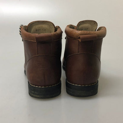 メルローズ レザーブーツ  プレーントゥ  M01 ブラウン メンズ サイズ42 MEN'S MELROSE 約26.5cm【AFC41-2】