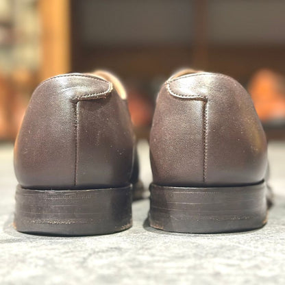 ロイドフットウェア レザーシューズ ストレートチップ  ダークブラウン  サイズUK6 Lloyd Footwear  約24.5cm【LA】【中古】