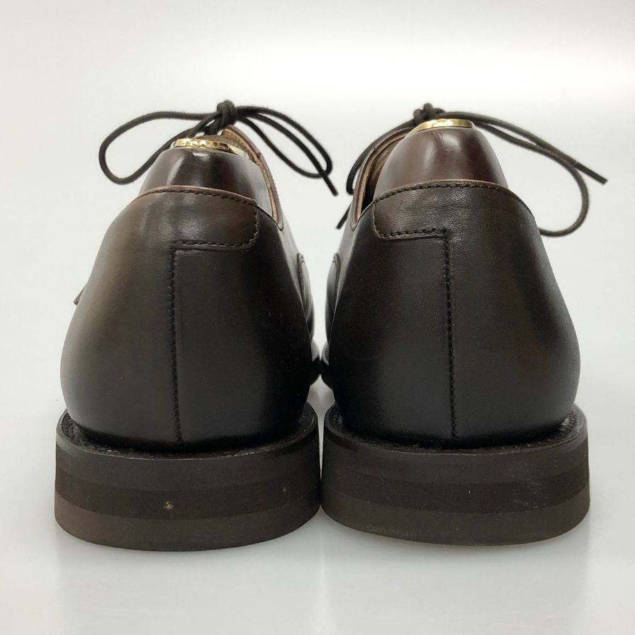 バーウィック レザーシューズ ストレートチップ  5224 ブラウン メンズ サイズ8 Berwick ビジネスシューズ 約26.5cm【LA】【中古】
