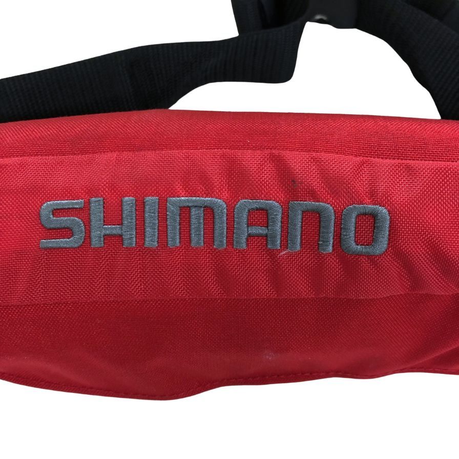 シマノ ラフトエアジャケット 救命具 レッド ユニセックス SHIMANO