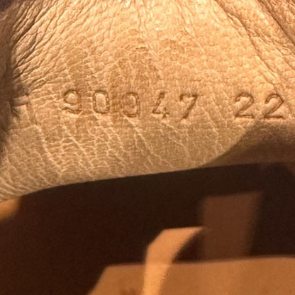パラブーツ シャンボード Garance カフェ スエードコンビ パッチワーク サイズUK4 メンズ ブラウン Paraboot ビジネスシューズ 約23.5cm【LA】【中古】