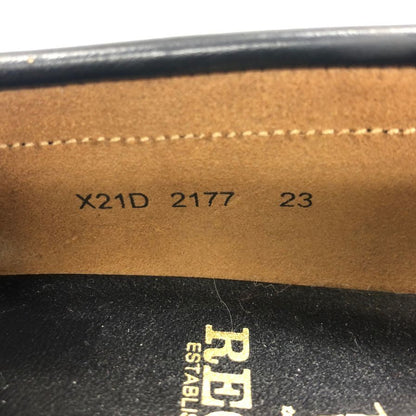 リーガル ローファー 2177 コインローファー サイズ23cm ブラック メンズ REGAL 約23.0cm【AFC33】