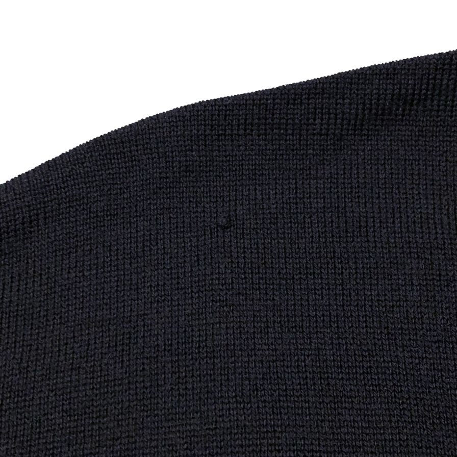 極美品◆ディースクエアード 長袖ロング丈トップス ワンピース ゴールドジップ レディース サイズM ブラック Dsquared2 【AFB31】