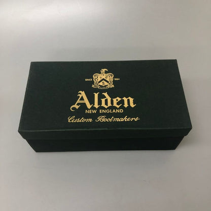 オールデン 54331 Vチップ メンズ サイズ 6ハーフ ブラックAlden 約24.5cm【AFD8】