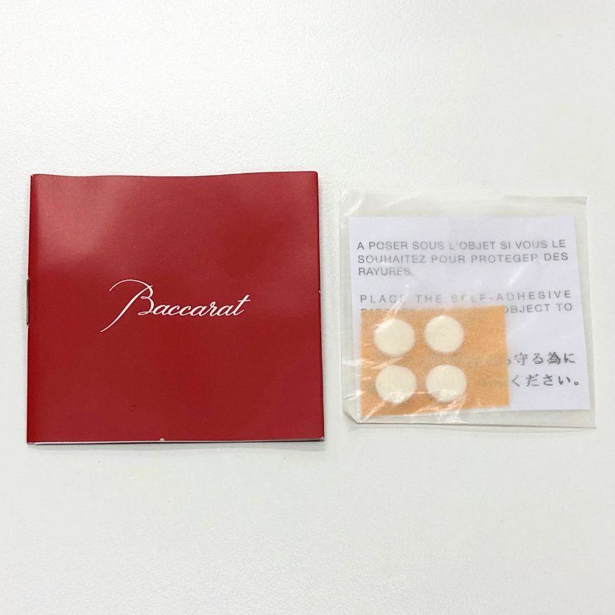 バカラ クリスタルオブジェ 干支 猿 ゴールド Baccarat【AFB55】【中古】