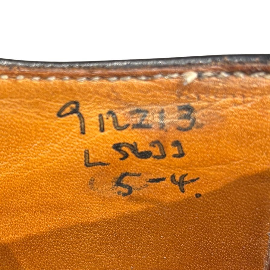 トリッカーズ レザーシューズ バートン L5633 カーフ ブラック レディースサイズUK5 Tricker’s ビジネスシューズ 約23.5cm【LA】【中古】