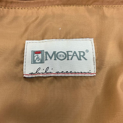 美品◆モーファー バルスタージャケット スエード ブラウン サイズ46 メンズ MOFAR 【AFG1】