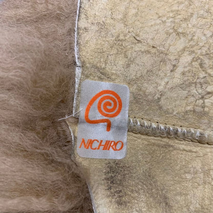 ニチロ ファーマット ムートン ベージュ系 NICHIRO【AFI0】【中古】