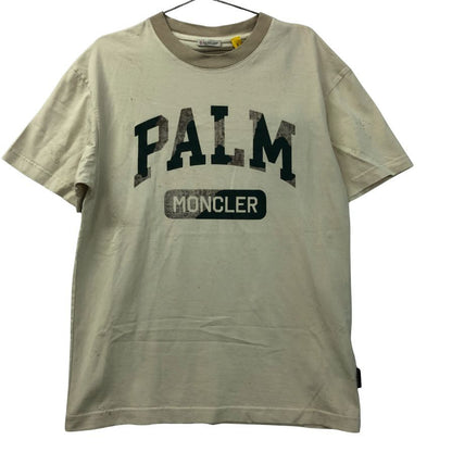 美品◆パームエンジェルス モンクレール コラボ  C-SCOM-23-4827 I209L8C00002 M3637 メンズ サイズ  M ベージュ  ANGELS Palm Angels MONCLER 【AFB5】