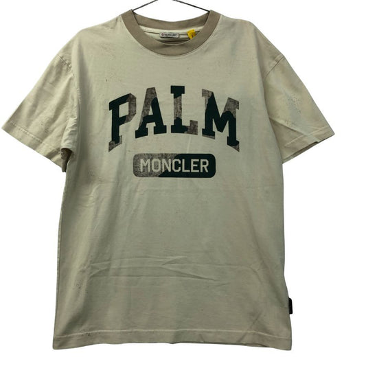 美品◆パームエンジェルス モンクレール コラボ  C-SCOM-23-4827 I209L8C00002 M3637 メンズ サイズ  M ベージュ  ANGELS Palm Angels MONCLER 【AFB5】