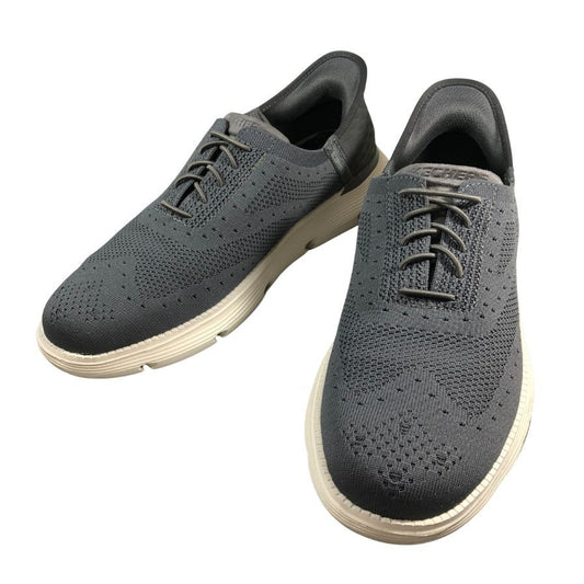 スケッチャーズ ハンズフリー スウィフトフィット グレー メンズ サイズ28  SKECHERS 約28.0cm【AFD7】