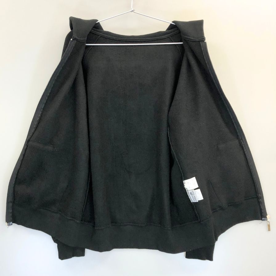 美品◆ルシアンペラフィネ パーカー ジップアップ ドクロ ラインストーン ブラック サイズ表記なし メンズ lucien pellat-finet 【AFB3】