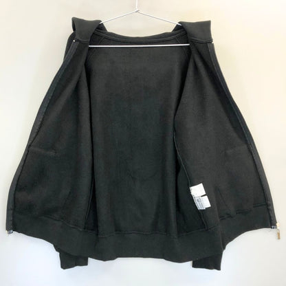 美品◆ルシアンペラフィネ パーカー ジップアップ ドクロ ラインストーン ブラック サイズ表記なし メンズ lucien pellat-finet 【AFB3】
