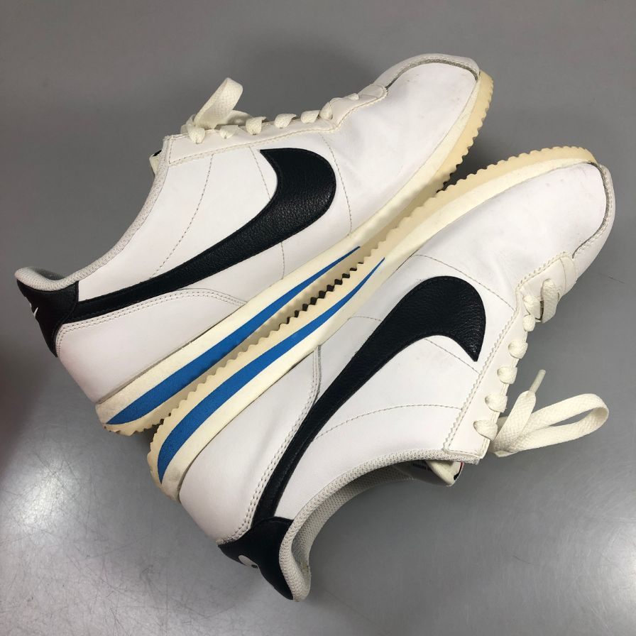 ナイキ コルテッツ ホワイト アンド ブラック 27.5cm DM4044 100 Nike Cortez White and Black 約27.5cm【AFD15】