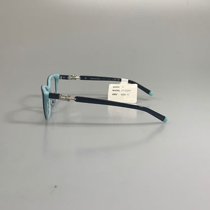 ティファニー メガネ フレーム ウェリントン ハードウェア ブルー×ブラック TF 2229-F 8055 53□15 140 Tiffany＆Co.【AFI5】