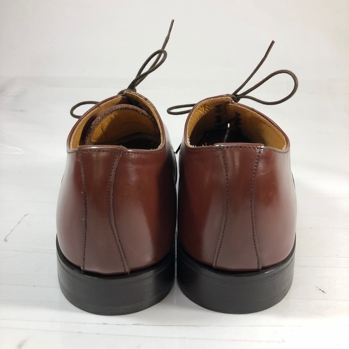 アルフレッドサージェント レザーシューズ ストレートチップ メンズ サイズ8 Alfred Sargent 約26.5cm【AFD15-2】