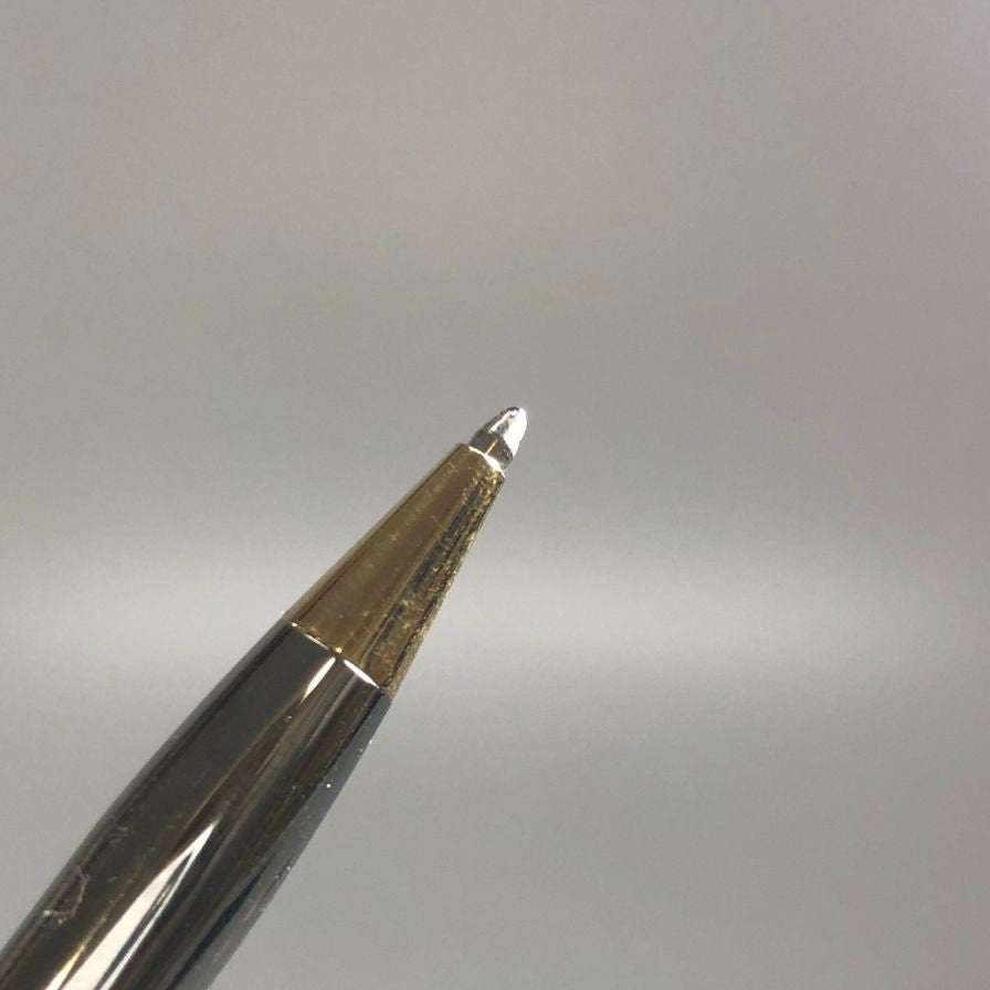 グッチ ボールペン ローラー式 シェリーライン シルバー GUCCI【AFI11】