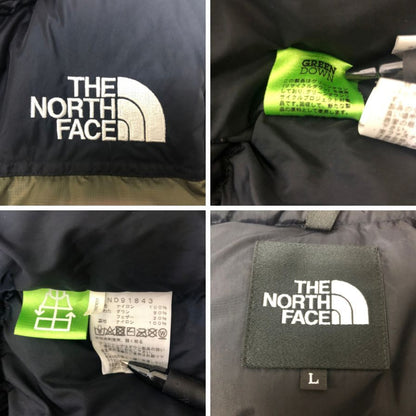美品◆ザ ノースフェイス ヌプシ ダウン ベスト ND91843 メンズ ブラック サイズ L THE NORTH FACE 【AFA18】