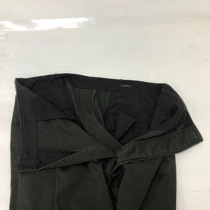 コモリ 26SS チノパン ブラック 直営店限定 D01-03024 メンズ サイズ2 COMOLI 【AFB44】