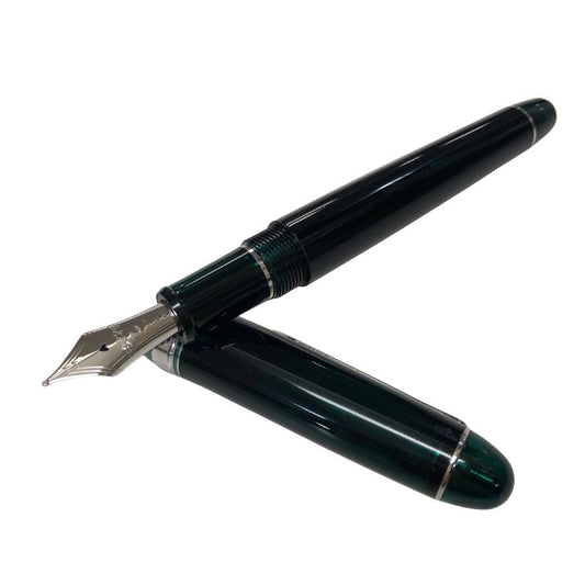 プラチナ 万年筆 センチュリー 3776 グリーン ペン先14K B 585 日本製 PLATINUM CENTURY【AFI10】