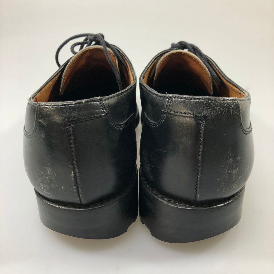 クロケット&ジョーンズ ダラム3 Uチップ カーフ ブラック サイズ 7.5 CROCKETT&JONES 約26.0cm【AFC51】