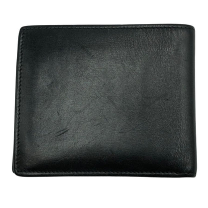 サンローランパリ 二つ折り財布 レザー ブラックSAINT LAURENT PARIS【AFI10】